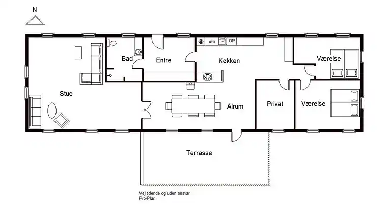 Feriebolig i Nørre Fjand