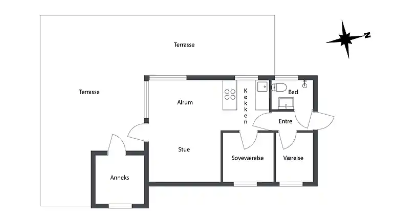 Semesterbostad i Ålbæk
