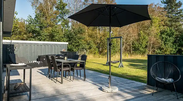 Feriebolig ved Bratten Strand