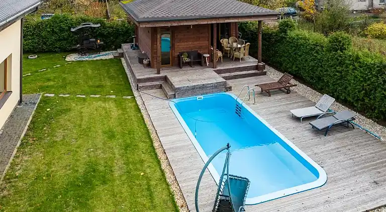 Luxurious Amber Villa with Private Pool and Garden Views