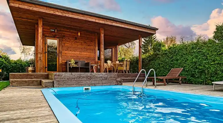 Luxurious Amber Villa with Private Pool and Garden Views