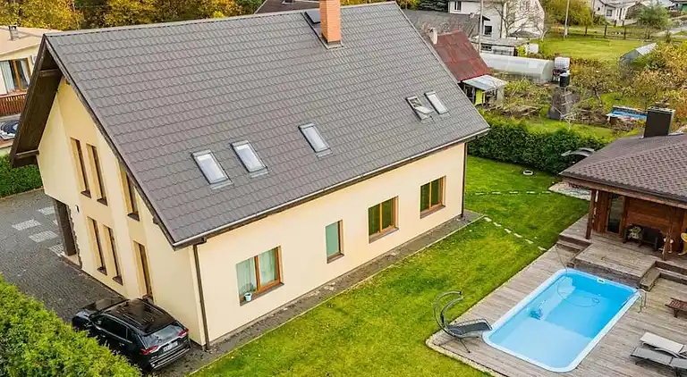 Luxurious Amber Villa with Private Pool and Garden Views