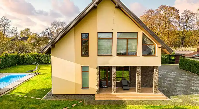 Luxurious Amber Villa with Private Pool and Garden Views