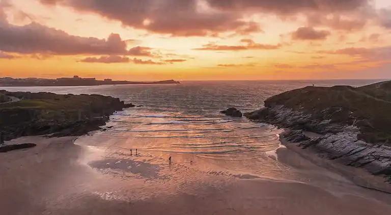 Gemütliche Newquay Lodge mit privatem Whirlpool,