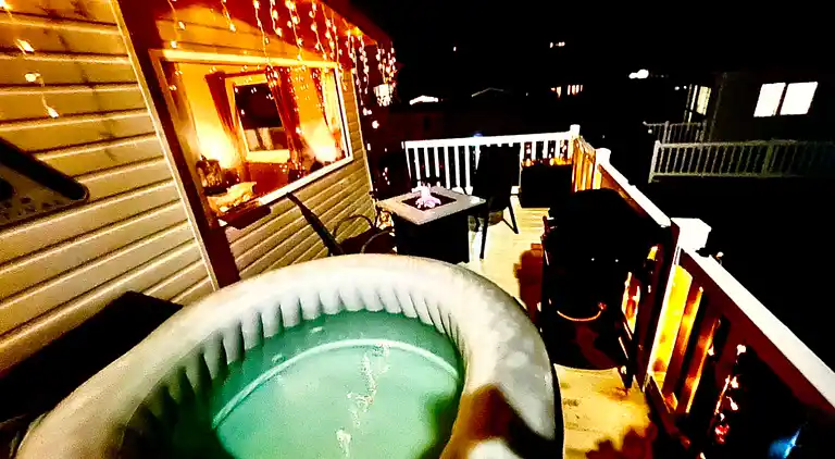 Gemütliche Newquay Lodge mit privatem Whirlpool,