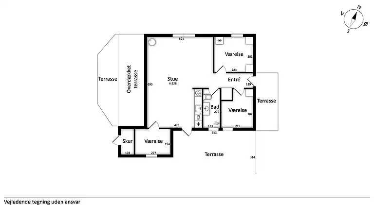 Gemütliches Ferienhaus nah am Strand