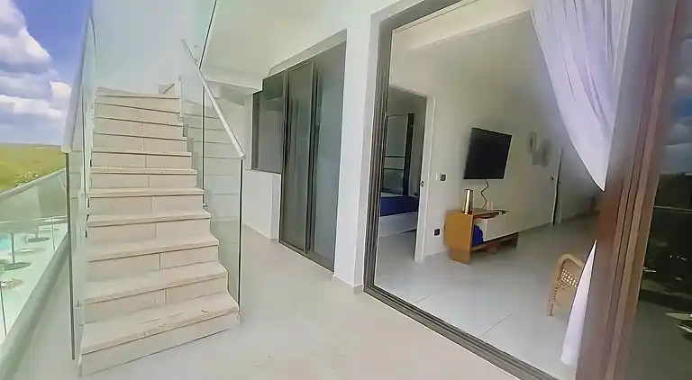 Ph in Cana Rock Star mit Blick auf den Golfplatz und Pool