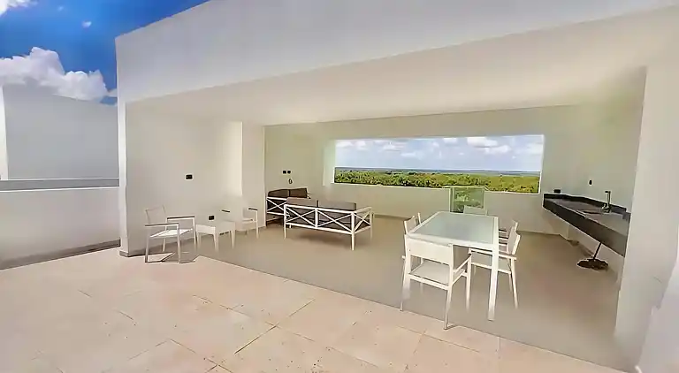 Ph in Cana Rock Star mit Blick auf den Golfplatz und Pool