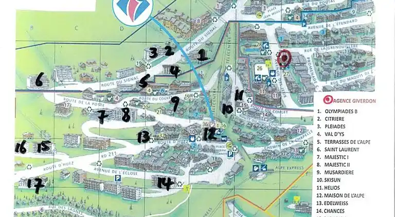 Apartment in Viel-Alpe