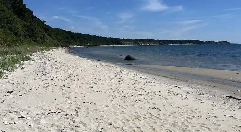Ferienhaus nahe idyllischem, ruhigem Strand