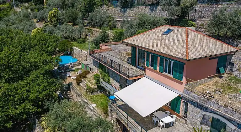 Casa vacanza Villa Pia con piscina Recco Camogli
