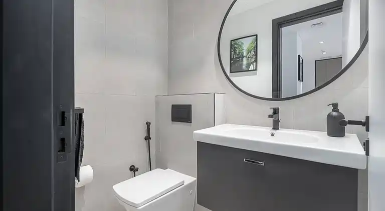 Geräumiges 1-Schlafzimmer, Blick auf Burj, Infinity-Pool und