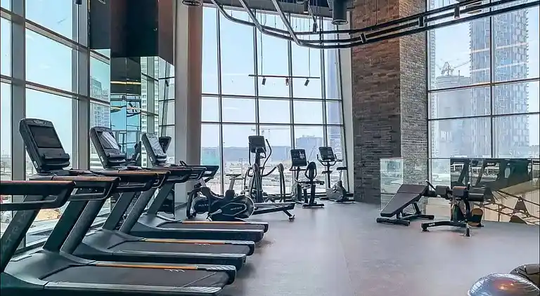 Geräumiges 1-Schlafzimmer, Blick auf Burj, Infinity-Pool und