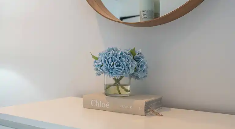 Geräumiges 1-Schlafzimmer, Blick auf Burj, Infinity-Pool und