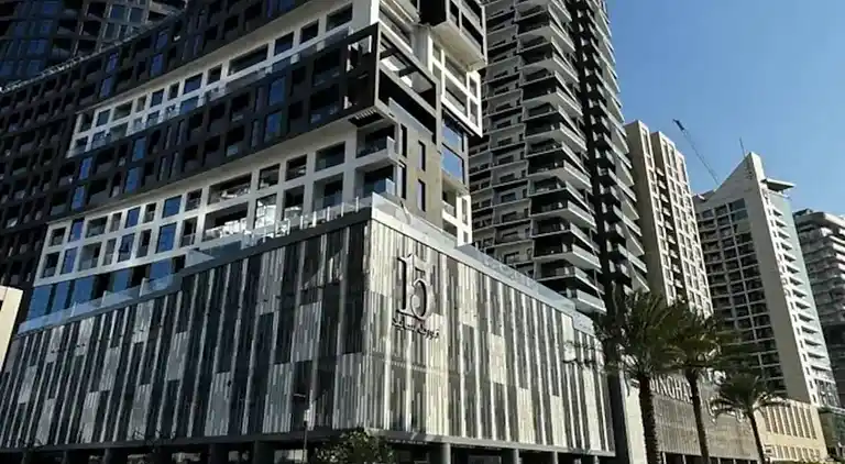 Geräumiges 1-Schlafzimmer, Blick auf Burj, Infinity-Pool und