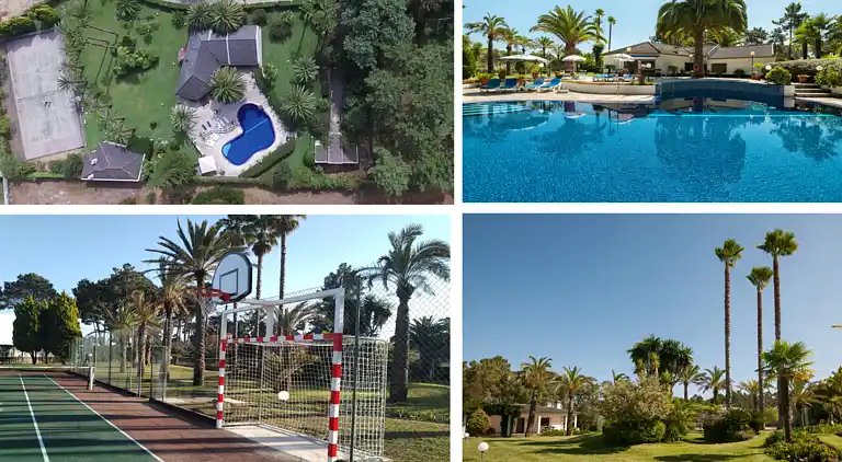 Magnifique Villa mit großem Pool, Tennisplatz und exotische