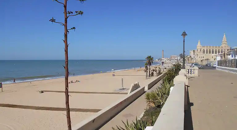 Penthouse an der Costa de la Luz, Klimaanlage, Strand 300