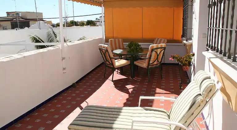 Penthouse an der Costa de la Luz, Klimaanlage, Strand 300