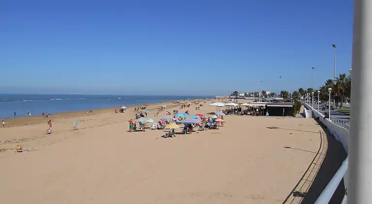 Penthouse an der Costa de la Luz, Klimaanlage, Strand 300