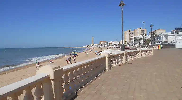 Penthouse an der Costa de la Luz, Klimaanlage, Strand 300