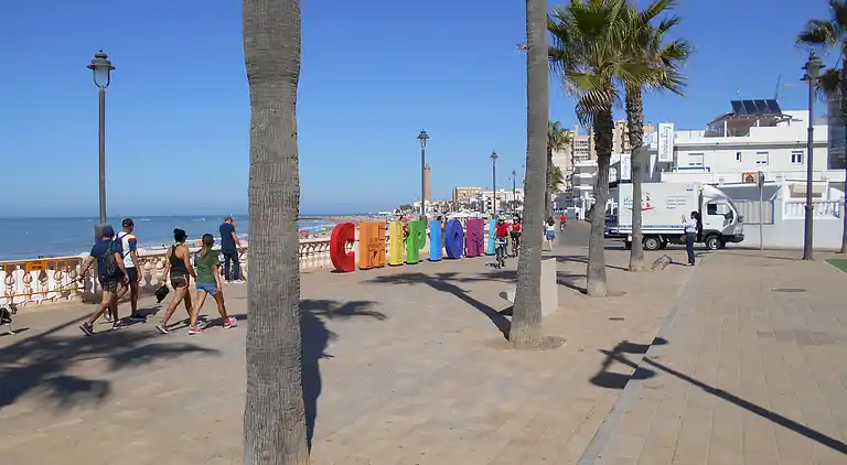 Penthouse an der Costa de la Luz, Klimaanlage, Strand 300