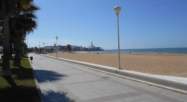 Penthouse an der Costa de la Luz, Klimaanlage, Strand 300