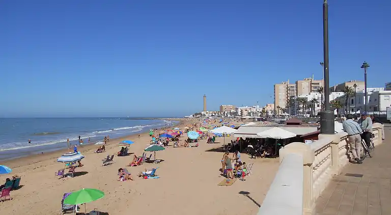 Penthouse an der Costa de la Luz, Klimaanlage, Strand 300