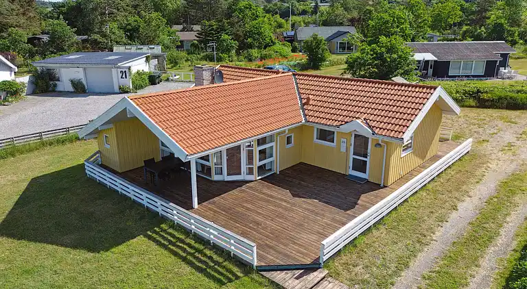 Ferienhaus – Meerblick, Strand und Natur