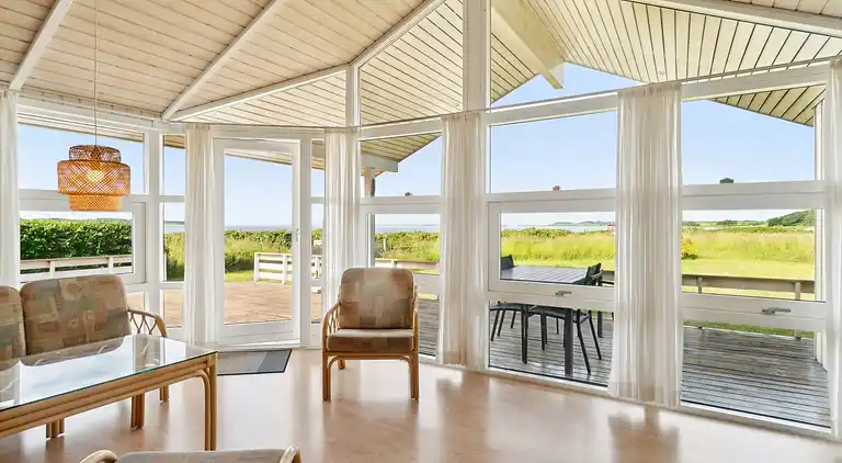 Ferienhaus – Meerblick, Strand und Natur