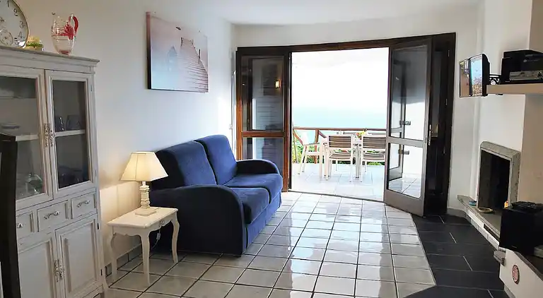 Romantische Villa mit Meerblick in der Bucht 7 km von