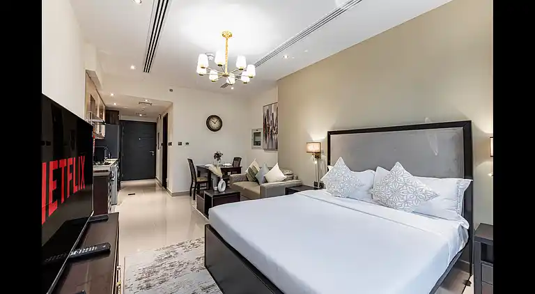 Ruhiges Studio-Apartment in Elite Downtown Dubai