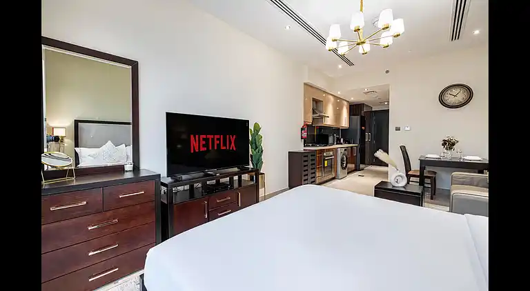 Ruhiges Studio-Apartment in Elite Downtown Dubai