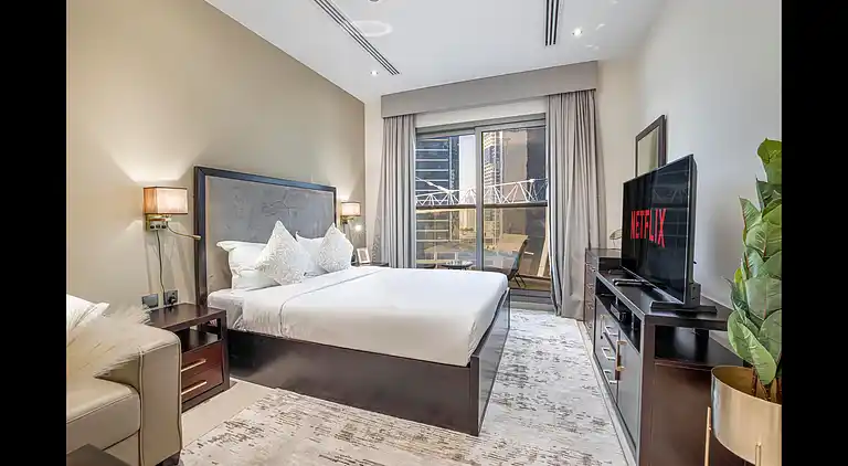 Ruhiges Studio-Apartment in Elite Downtown Dubai
