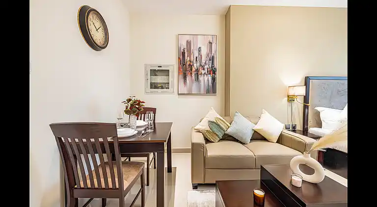 Ruhiges Studio-Apartment in Elite Downtown Dubai