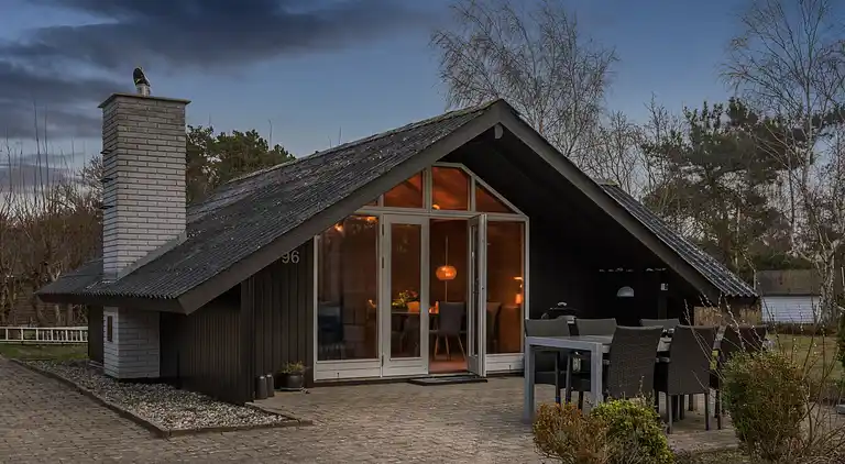 hyggeligt sommerhus med personlig indretning