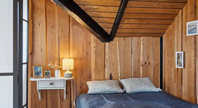 hyggeligt sommerhus med personlig indretning