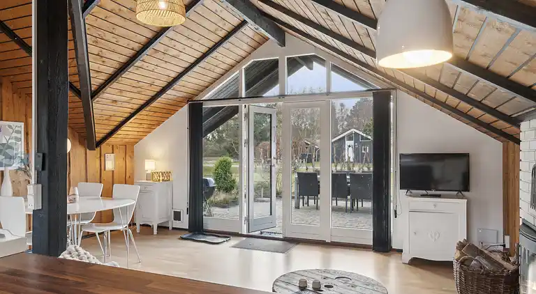 hyggeligt sommerhus med personlig indretning