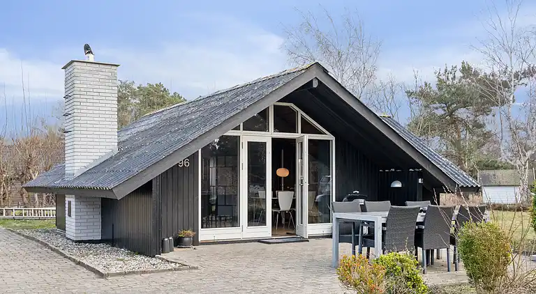 hyggeligt sommerhus med personlig indretning