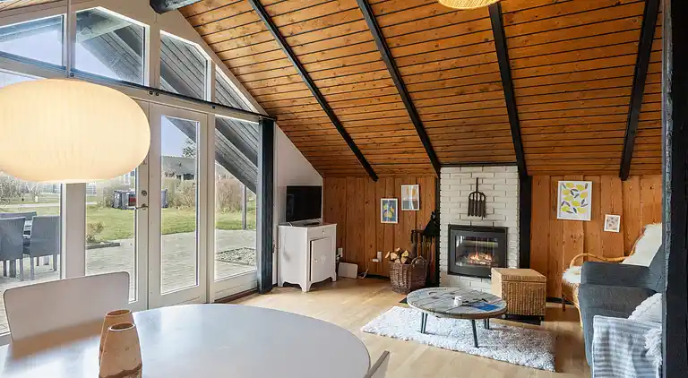 hyggeligt sommerhus med personlig indretning