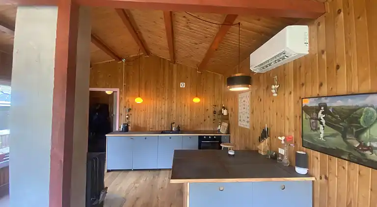 Dejligt romantisk fristed tæt ved en smuk strand