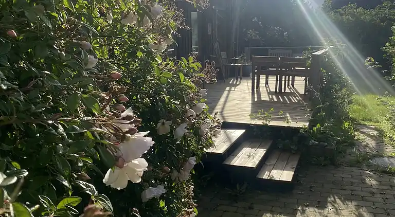 Dejligt romantisk fristed tæt ved en smuk strand