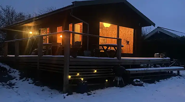 Dejligt romantisk fristed tæt ved en smuk strand