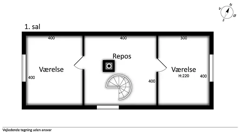 Dejligt sommerhus nær Gudhjem