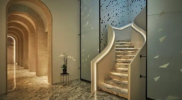 Opulentes Apartment mit 2 Schlafzimmern in Five Palm