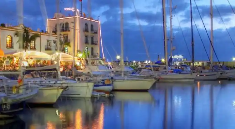 Fördergerüst Puerto Mogan von El Sirocco