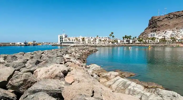 Fördergerüst Puerto Mogan von El Sirocco