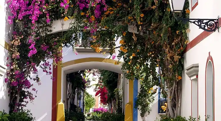 Fördergerüst Puerto Mogan von El Sirocco