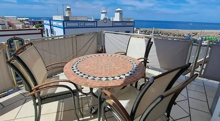 Fördergerüst Puerto Mogan von El Sirocco