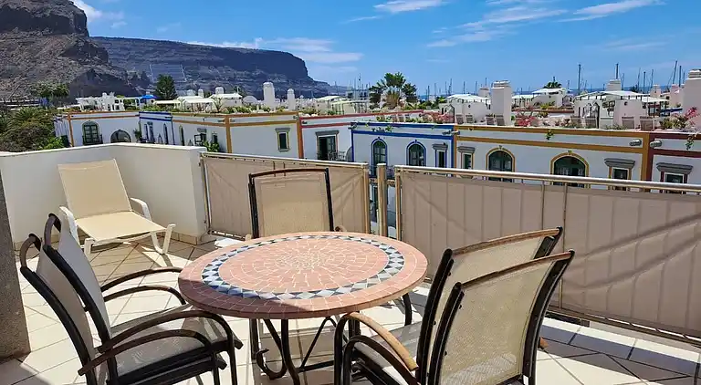 Fördergerüst Puerto Mogan von El Sirocco