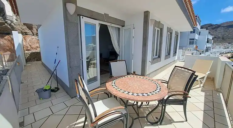 Fördergerüst Puerto Mogan von El Sirocco